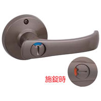 川口技研 取替TKレバー 表示錠 ブラウン DT1-4M-MB 1個