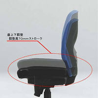 【アウトレット】8VC21A FXL3 |オカムラ VC2 オフィスチェア 肘無し ダークグリーン 1脚 脚幅644、座幅500mm キャスター付き 事務椅子