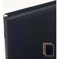 オープン工業 メニューファイル レザー調 A4 黒 MN-153-BK 1冊