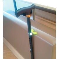 サンセイ 杖やすめ leaf(リーフ) レッド 4950484002396 1個 390011