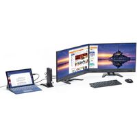 ドッキングステーション　Type-C×1　USB3.0×2　USB2.0×2　HDMI×2　RJ-45×1　USB-CVDK4　サンワサプライ　1個（直送品）