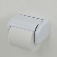 カクダイ ガオナ トイレットペーパーホルダー ワンタッチ交換 (樹脂製 ホワイト) GA-NC005 1個