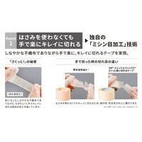 スリーエム 3M ジェントルフィックス さくっと楽に切れるテープ 3969SP-0 1箱（12巻）