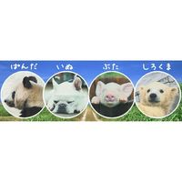 イケヒコ デジタルプリント マイクロ短毛 ウォッシャブル 『ぱんだ』 ラグ 約900×1300mm 1枚（直送品）