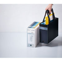 キングジム　ファイバリッツ　ボックスファイル（透明）　Ａ４　背幅１１１ｍｍ　透明　ＦＶ４９０３Ｔトウ　３個