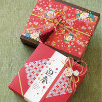 ヘッズ 水引アレンジゴムタッグ-1/うめ MH-ATR1 1セット（30個：6個×5パック）（直送品）