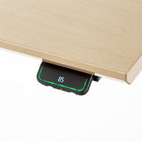 サンワサプライ 電動上下昇降デスク 薄い木目 幅1200×奥行800×高さ630～1280mm ERD-M12080LM 1台（直送品）