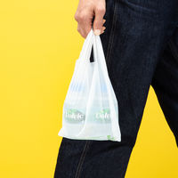 アスクル　バイオマスポリエチレン10%入りレジ袋（乳白）8号　1セット（12000枚：100枚入×120袋）  オリジナル