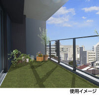 タカショー ふんわり人工芝 30×30 9枚セット BIP-D01/9S（直送品）