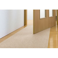 サンコー おくだけ吸着ロングマット60×600cm ベージュ KP-41（直送品）
