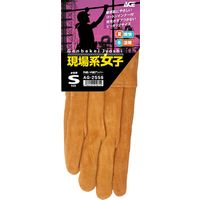 小野商事 現場系女子外縫い内綿アンバー M AG2556 1双