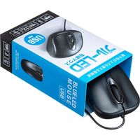 サンワサプライ 有線ブルーLEDマウス MA-BL150BK 1個