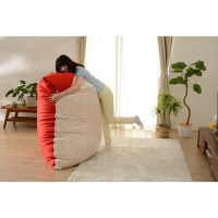 セルタン 人をだめにするソファ 和楽の葵PREMIO XL 幅1950×奥行990×高さ350mm 文鳥柄 A860a-644BK/628BNT 1台（直送品）