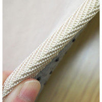 萩原 撥水低反発ラグ マシュマロ 幅1900×奥行2400mm アイボリー 240602837 1枚（直送品）