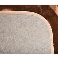 萩原 ホットカーペットカバー ボタニカル 幅2000×奥行2500mm ベージュ 240608514 1枚（直送品）