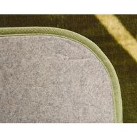 萩原 ホットカーペットカバー ボタニカル 幅2000×奥行2500mm グリーン 240608516 1枚（直送品）