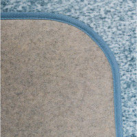 萩原 ホットカーペットカバー フロスト 幅2000×奥行2500mm ネイビー 240608615 1枚（直送品）