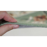 萩原 モケットラグ ロイヤルパレス アムール 幅1350×奥行1950mm グリーン 240609706 1枚（直送品）