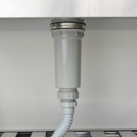 カクダイ ガオナ流し用排水ホース 呼40 1メートル 取付ネジG11/2 ナット回転式 GA-PC001 1個