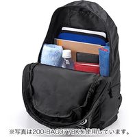 サンワダイレクト 折りたたみリュック（軽量・旅行おみやげ向き・ブラウン） 200-BAG077BR 1個（直送品）