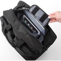 サンワダイレクト ガーメント付きビジネスバッグ（A3書類対応） 200-BAG090 1個（直送品）