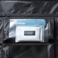 サンワダイレクト ガーメントバッグ（テーラーバッグ・シャツ収納・ハンガー付・小物ポケット搭載） 200-BAG108 1個（直送品）