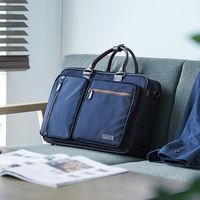 サンワダイレクト 3WAYビジネスバッグ（通勤・自転車・A4収納・15.6型対応・ネイビー） 200-BAG112NV 1個（直送品）