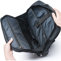 サンワダイレクト ビジネスリュック（3K・角型・軽量・高機能・ネイビー） 200-BAGBP015NV 1個（直送品）