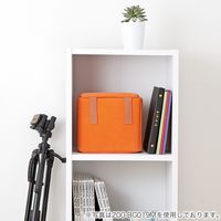 サンワダイレクト インナーカメラバッグ（ソフトクッションボックス・仕切り・ワイドサイズ） 200-BG019L 1個（直送品）