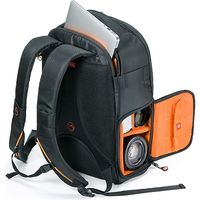 サンワダイレクト カメラバッグ リュック（一眼レフ・横から取り出し・三脚取付） 200-BG023 1個（直送品）