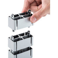 サンワダイレクト 昇降デスク用ケーブルカバー（昇降デスク・ケーブルカバー・配線カバー・ケーブルガード） 200-CA035 1個（直送品）