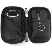 サンワダイレクト スマートキーケース（鍵・スマートキー収納・落下防止ポケット内蔵・カラビナフック対応・ワインレッド） 200-CAR039WR 1個（直送品）