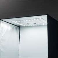 サンワダイレクト 撮影キット（撮影スタジオ・撮影ボックス・LEDライト付6000ルーメン・50×50cm・折りたたみ可能） 200-DG016 1個（直送品）