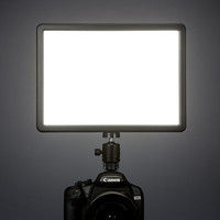 サンワダイレクト カメラ用LEDライト（パネル型・撮影用定常光ライト・ビデオライト・152灯） 200-DGAC003 1個（直送品）