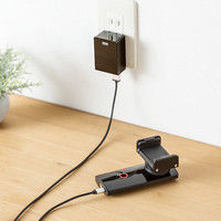 サンワダイレクト iPhone・スマホ用スタビライザー（1軸電子制御・水平・手ブレ防止・ミニ三脚付き・ジンバル） 200-DGCAM012 1個（直送品）