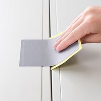 サンワダイレクト 転倒防止連結固定シート（書庫・キャビネット・棚・ロッカー・家具・4枚入り、耐震度6強） 200-QL008 1個（直送品）