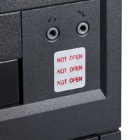 サンワダイレクト セキュリティシール（封印シール・使用禁止用・非転写・USBポート・100枚） 200-SL007 1個（直送品）