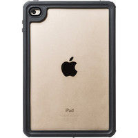 サンワダイレクト iPad mini 4防水耐衝撃ハードケース （防塵・スタンド機能・IP68・ストラップ付） 200-TABC018WP 1個（直送品）