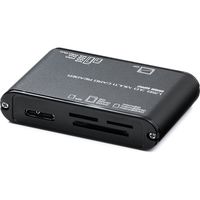 サンワダイレクト USB3.0マルチカードリーダー 400-ADR312BK 1個（直送品）