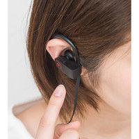 サンワダイレクト Bluetoothイヤホン（防水・ワイヤレスイヤホン・2台同時待受対応） 400-BTSH009 1個（直送品）