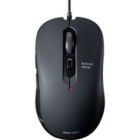 有線マウス　5ボタン　中型サイズ　ブルーLED　400-MA096　サンワサプライ　１個（直送品）