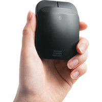 サンワダイレクト ワイヤレスマウス（コンパクト・小型・モバイル・スライドカバー・IRセンサー・3ボタン・ブラック） 400-MA098BK 1個（直送品）