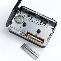 サンワダイレクト カセットテープ変換プレーヤー（録音・MP3変換・デジタル化・USB保存） 400-MEDI016 1個（直送品）