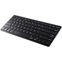 サンワダイレクト Bluetoothキーボード（iPhone・iPad・パンタグラフ・小型・アイソレーション） 400-SKB045 1個（直送品）