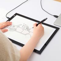 サンワダイレクト LEDトレース台 薄型タイプ（A4サイズ・調光可能・トレス台） 400-TBL003 1個（直送品）