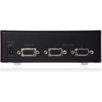 サンワダイレクト 高性能ディスプレイ分配器（VGA・ミニD-Sub15pin・アナログ用・2分配） 400-VGA005 1個（直送品）