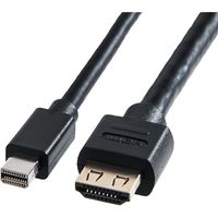 サンワダイレクト Mini DisplayPort-HDMI変換ケーブル 500-KC020-5 1個（直送品）