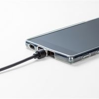 USBケーブル　両面USB-A（オス）MicroB（オス）　1m　500-USB060　サンワサプライ　1本（直送品）