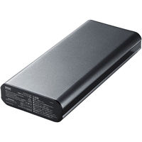 サンワダイレクト AC出力対応モバイルバッテリー 700-BTL035 1個（直送品）