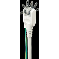 延長コード 電源タップ 5m 3P（ピン） 7個口 スイッチ ホワイト 700-TAP036 サンワサプライ 1個（直送品）